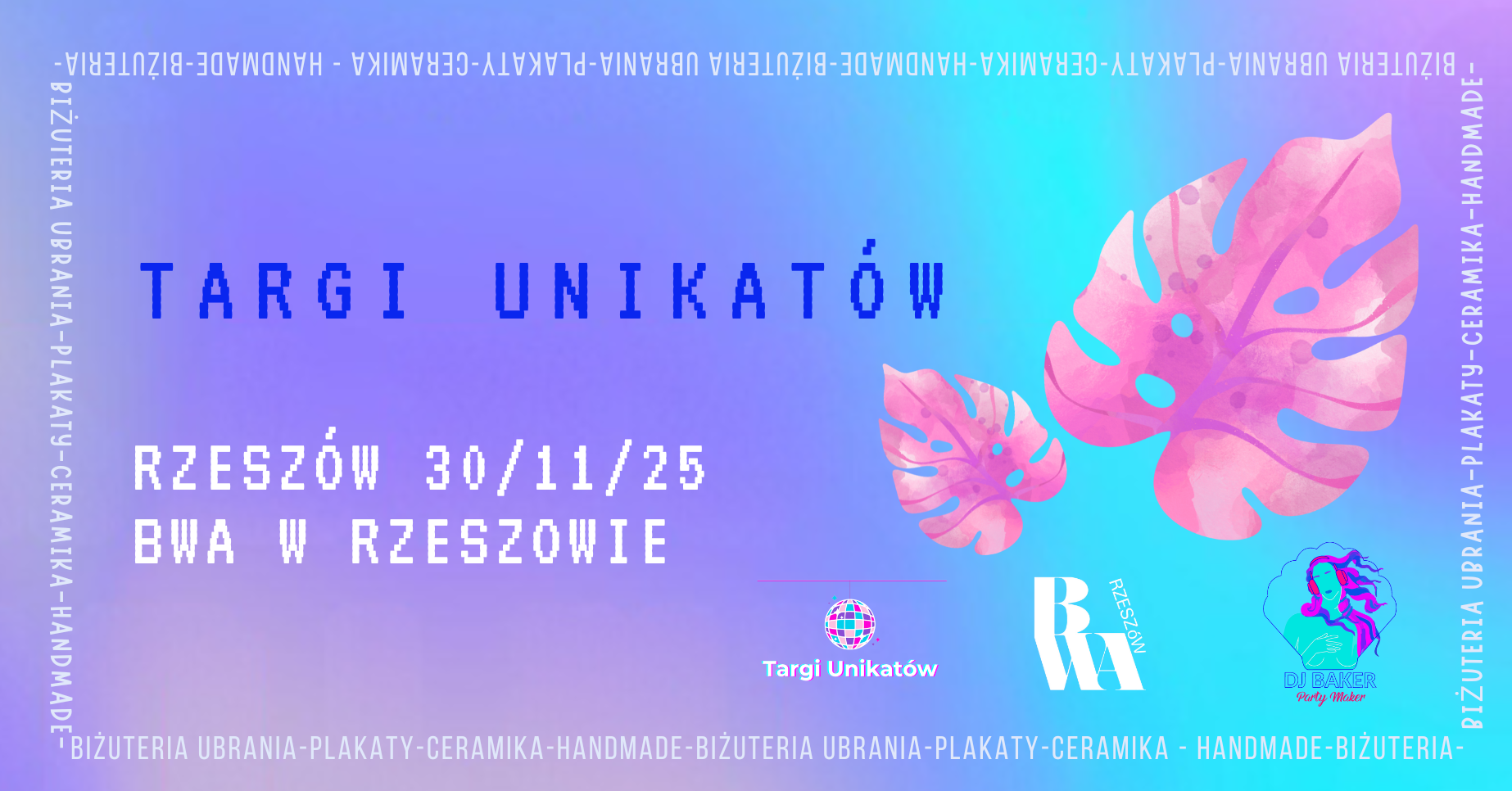 plakat promujący targi